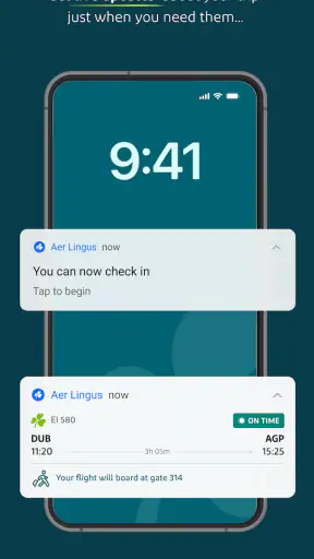 Aer Lingus App screenshot