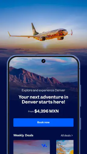 Aeroméxico screenshot
