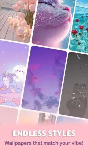 Aesthetic Wallpaper for Girls screenshot