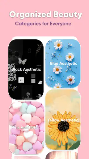 Aesthetic Wallpaper for Girls screenshot