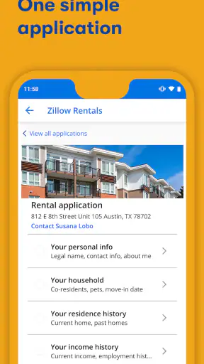 Apartments & Rentals - Zillow screenshot