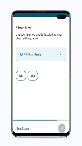 ArriveCAN screenshot