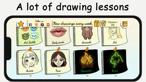 ArtLoop: Learn how to draw screenshot