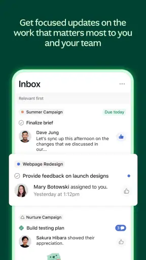 Asana: Work Management screenshot