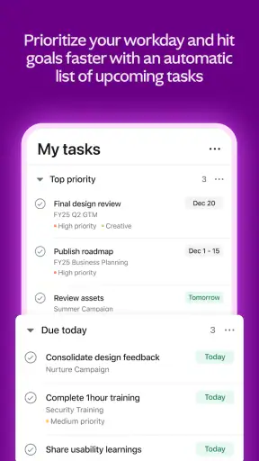 Asana: Work Management screenshot