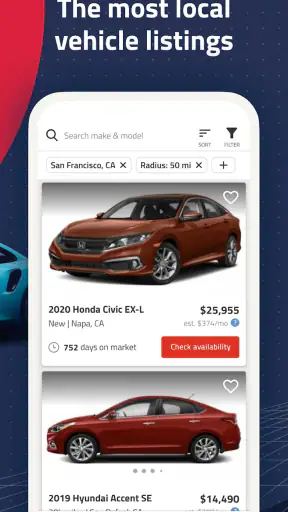 Autolist: Used Car Marketplace screenshot
