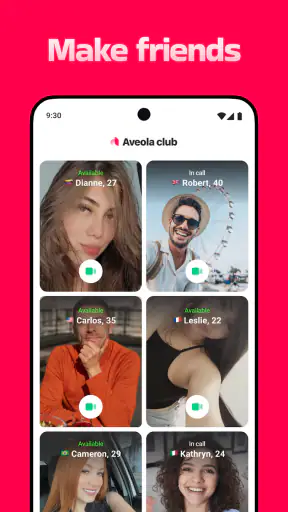 Aveola: Live Video Chat screenshot
