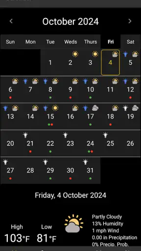 B-hyve screenshot