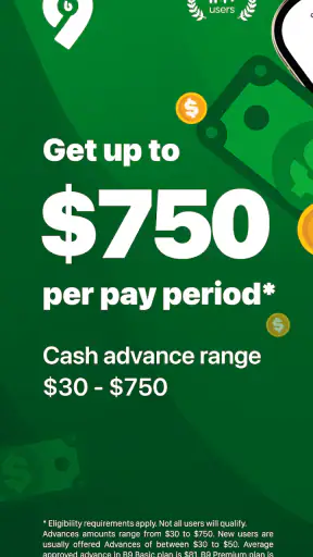 B9: Cash Advance screenshot