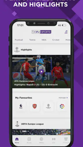 beIN SPORTS screenshot