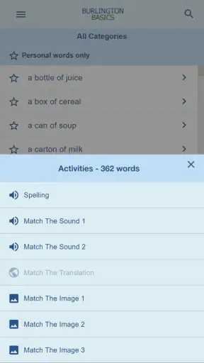 BurlingtonEnglish screenshot