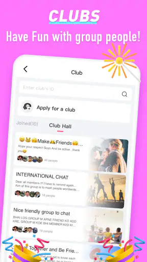 Candy Chat - Live video chat screenshot
