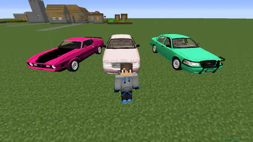 Cars Mod for Minecraft PE 2026 screenshot