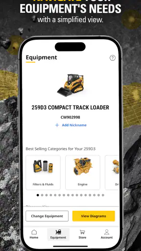 Cat® Central screenshot
