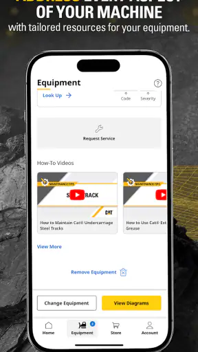 Cat® Central screenshot