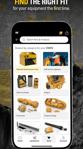 Cat® Central screenshot