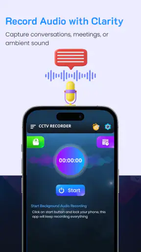 CCTV Camera Video Recorder App screenshot