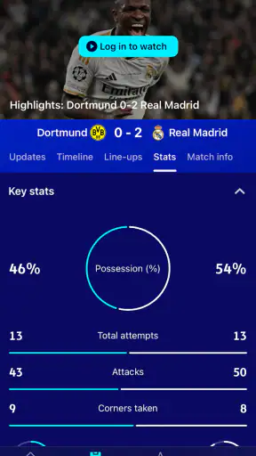 UEFA Champions League Official screenshot