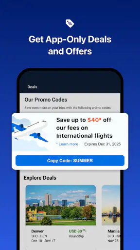 CheapOair :Flight Deals,Hotels screenshot