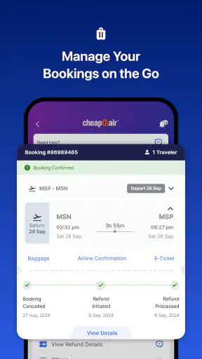 CheapOair :Flight Deals,Hotels screenshot