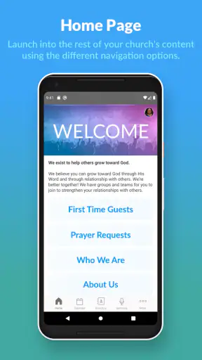 Church Center screenshot