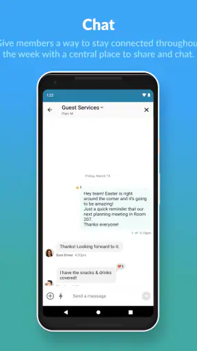 Church Center screenshot