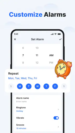 Clock - Simple Alarm Clock screenshot