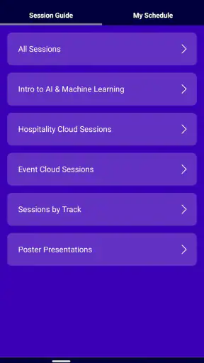 Cvent Events screenshot