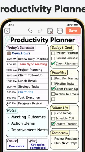 Daily Planner, To Do List screenshot