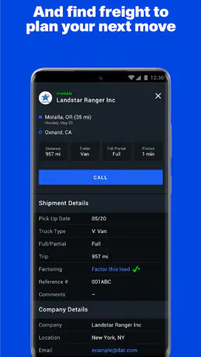 Dat One: Truck Load Board screenshot