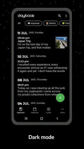 Daybook - Diary, Journal, Note screenshot