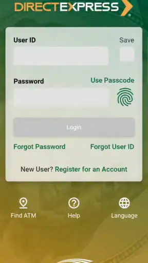 Direct Express® Mobile screenshot