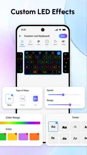 Mechanical Keyboard: RGB Theme screenshot