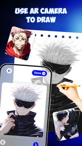 Draw Anime - AR Drawing Sketch screenshot