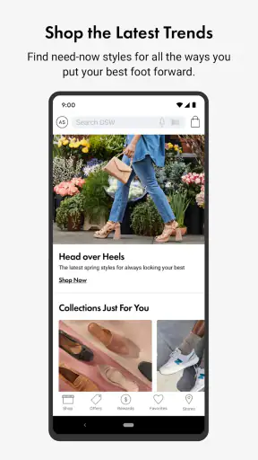DSW Designer Shoe Warehouse screenshot