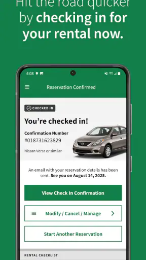 Enterprise Car Rental screenshot