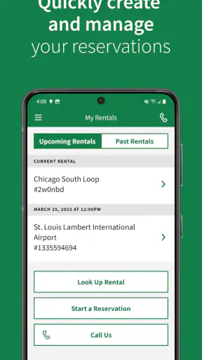 Enterprise Car Rental screenshot