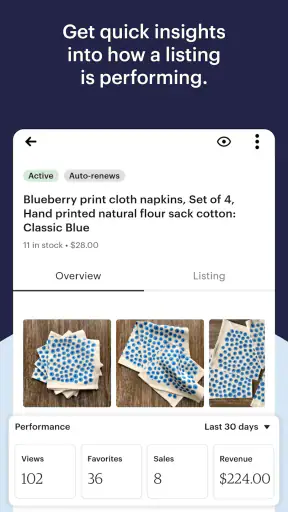 Etsy Seller: Manage Your Shop screenshot