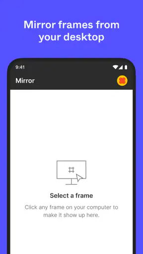 Figma: view. comment. mirror. screenshot