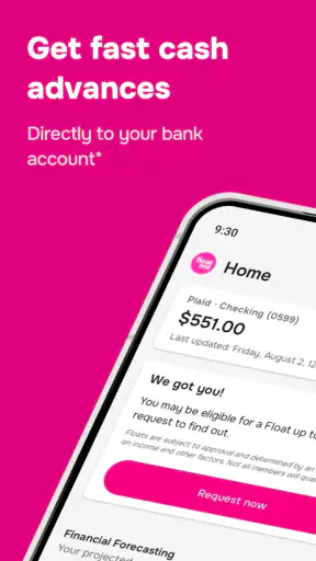 FloatMe: Fast Cash Advance App screenshot