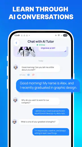 Fluza: AI Language Tutor screenshot