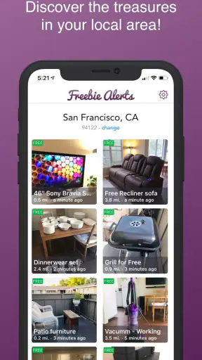Freebie Alerts: Free Stuff App screenshot