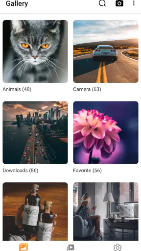 Gallery - photo gallery, album screenshot