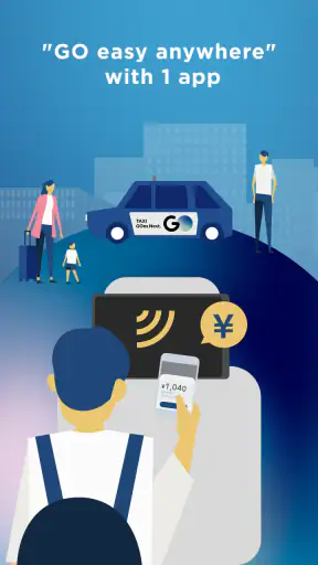 GO / Taxi app for Japan visit screenshot