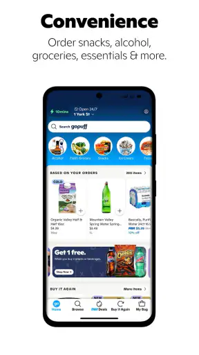 Gopuff - Grocery Delivery screenshot