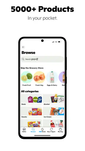 Gopuff - Grocery Delivery screenshot
