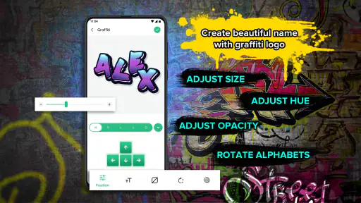 Graffiti Name Logo Maker screenshot