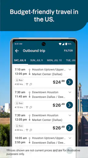 Greyhound: Buy Bus Tickets screenshot