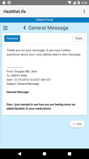 HealtheLife screenshot