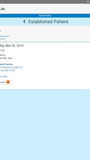 HealtheLife screenshot